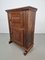 19th Century Brutalist Oak Two-Door Bread Spindle Cabinet 9