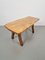 Vintage Brutalist Tree Trunk Side Table in Oak, 1960s 5