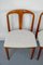 Juliane Teak and Bouklé Dining Chairs by Johannes Andersen for Uldum, 1960s, Set of 4 3