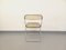 Vintage Folding Chair in Chrome & Smoked Acrylic Glass by Giancarlo Piretti for Castelli, 1970s, Image 8