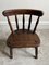 Victorian Turned Wood Childs Nursery Chair, 1890s 6