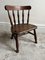 Victorian Turned Wood Childs Nursery Chair, 1890s 3