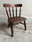 Victorian Turned Wood Childs Nursery Chair, 1890s, Image 3