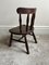 Victorian Turned Wood Childs Nursery Chair, 1890s 7