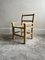 Mid-Century Scandinavian Childrens Chair with Woven Rope Seat, 1970s, Image 2