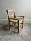 Mid-Century Scandinavian Childrens Chair with Woven Rope Seat, 1970s, Image 4
