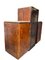 Large Art Deco Italian Walnut and Marble Cabinet by Giulio Rizzi, 1920s 9