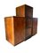 Large Art Deco Italian Walnut and Marble Cabinet by Giulio Rizzi, 1920s 2