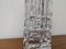 Vintage German Lead Crystal Glass Block Vase, 1970s 10