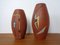 Jarrones alemanes Mid-Century de cerámica hechos a mano, años 50. Juego de 2, Imagen 1