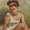 Maurice Callewaert, joven bailarín, 1930, óleo sobre lienzo, enmarcado, Imagen 4