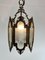 Vintage Deckenlampe aus Bronze, Italien, 1970er 11