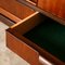 Teak Sideboard with Three Drawers and Three Sliding Doors, 1960s, Image 6