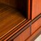 Teak Sideboard with Three Drawers and Three Sliding Doors, 1960s 12