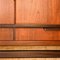 Teak Sideboard with Three Drawers and Three Sliding Doors, 1960s, Image 4