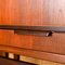 Teak Sideboard with Three Drawers and Three Sliding Doors, 1960s, Image 5