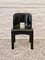 Schwarzer Space Age Italienischer Universal Stuhl aus geformtem Kunststoff von Joe Colombo für Kartell, 1960er 4
