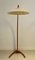 Bogenlampe aus Buchenholz, 1950er 3