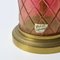 Italienische Tischlampe aus Rubinglas & Gold von Barovier & Toso 13