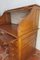 American Desk with Vintage Curtain in Walnut, 1960s, Image 7