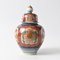 Vase Temple Jar Antique en Porcelaine Imari, Japon, 1890s 4