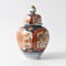 Vase Temple Jar Antique en Porcelaine Imari, Japon, 1890s 3