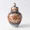 Antique Japanese Imari Porcelain Temple Jar Vase, 1890s, Image 1