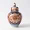 Vase Temple Jar Antique en Porcelaine Imari, Japon, 1890s 1