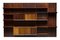 Large Rosewood Modular Wall Shelving System by Poul Cadovius for Cado, 1950s, Set of 21, Image 22