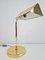 Vintage Regency Brass Bankers Table Lamp from Baulmann Leuchten, 1970s 2