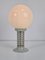 Vintage Table Lamp in Milk Glass and Metal from Herda, 1970s, Image 2