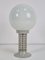 Vintage Table Lamp in Milk Glass and Metal from Herda, 1970s, Image 4