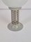 Lámpara de mesa vintage de vidrio lechoso y metal de Herda, años 70, Imagen 5