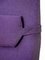 Scandinavian Armchair with Purple Fabric, 1960s, Image 13