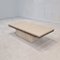 Italian Coffee Table in Travertine and Granite, 1980s 6