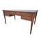 French Walnut Desk with 5 Drawers, Image 4