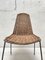 Vintage Wicker and Metal Chair, 1950s 19