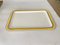 White Yellow and Grey Plastic Tray, France, 1970s 9