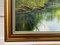 Terry Evans, escena del árbol del río, 1995, pintura al óleo de Impasto, enmarcado, Imagen 6