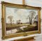 Peter J Greenhill, English Country Landscape, 1980, Oil Painting, Framed 12