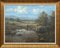 Joop Smits, River Landscape with Mountains & Trees, 1995, Painting, Framed 8