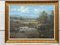 Joop Smits, River Landscape with Mountains & Trees, 1995, Painting, Framed 6