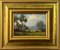 James Wright, Country Lane with Trees & Birds in English Countryside, 1980, Oil Painting, Framed 11