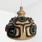 Lámparas colgantes de cerámica, Dinamarca, años 70. Juego de 3, Imagen 13