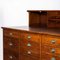 Large Belgian Oak Jewellers Workshop Chest of Drawers, 1930s 12