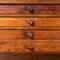 Large Belgian Oak Jewellers Workshop Chest of Drawers, 1930s, Image 4