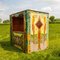 Handpainted Fairground Dodgems Ticket Booth, 1950s 4