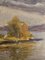 Lennart Rosensohn, paisaje sueco, mediados del siglo XX, pintura al óleo, enmarcado, Imagen 16