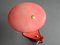 Mid-Century Italian Modernist Table Lamp with Red Shrink Varnish, Image 3