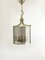 Neoclassical Smoked Glass Lantern, 1970s 2